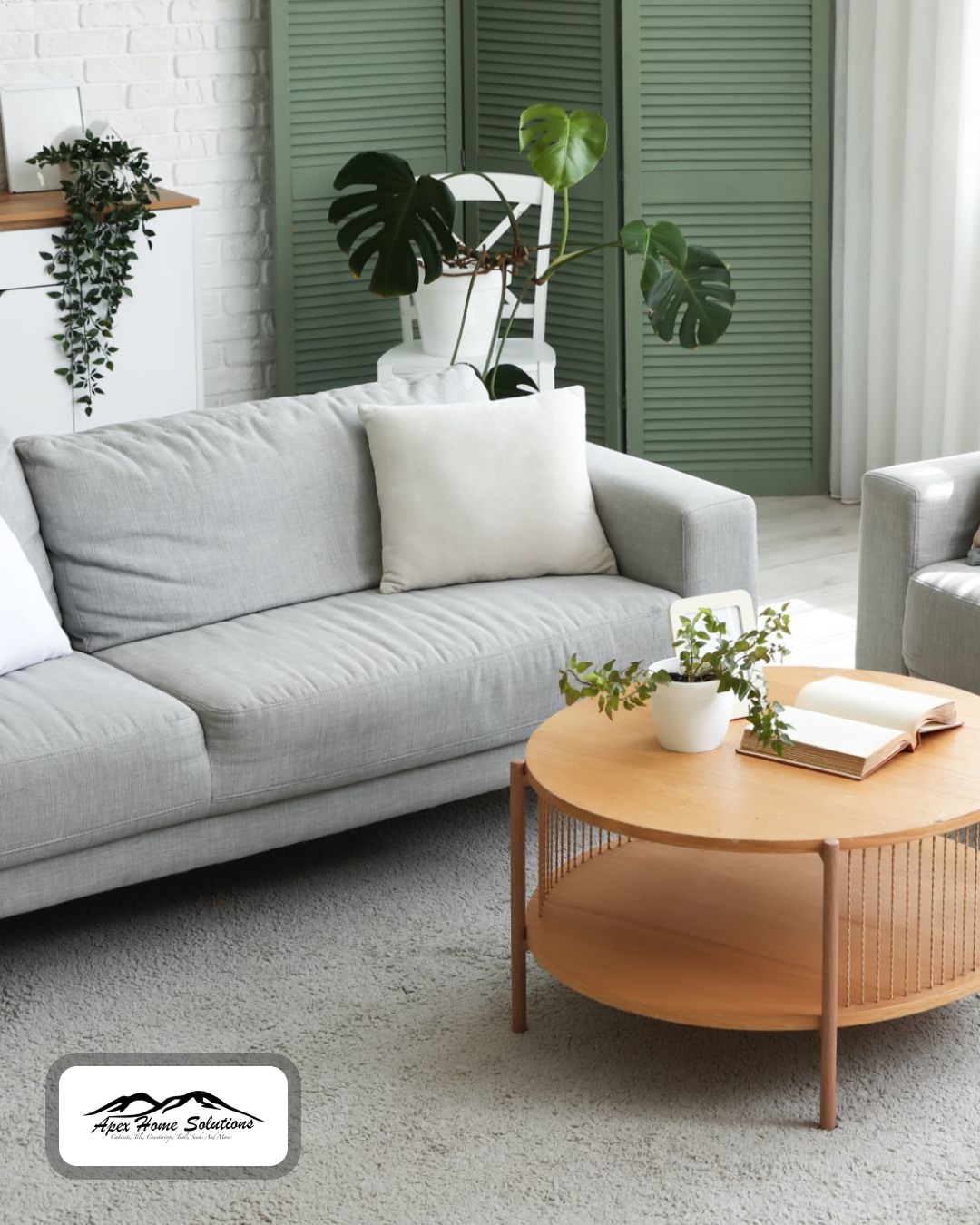 Apex living room tip post