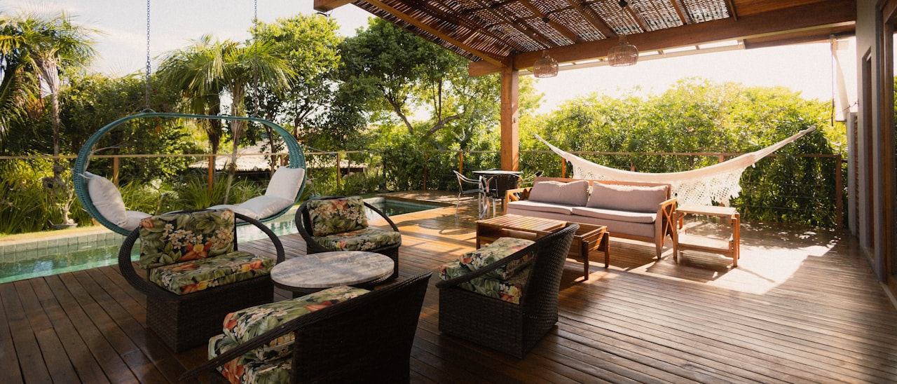 Fire pit patio