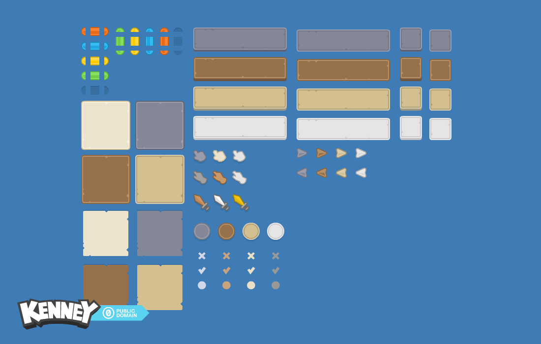 kenney-ui-pack-cc0 preview