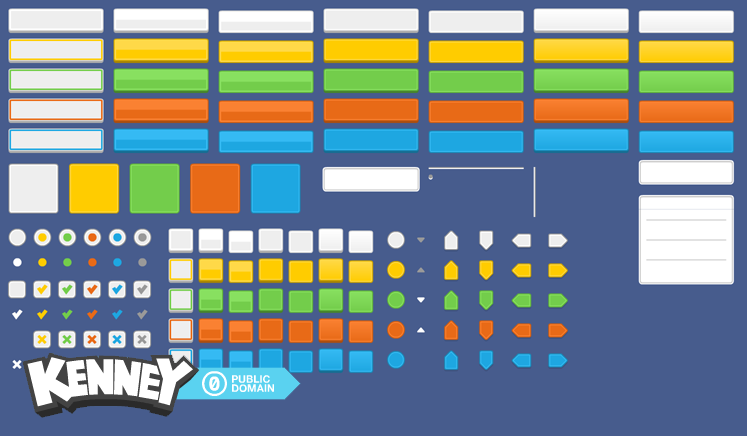 kenney-ui-pack-cc0 preview